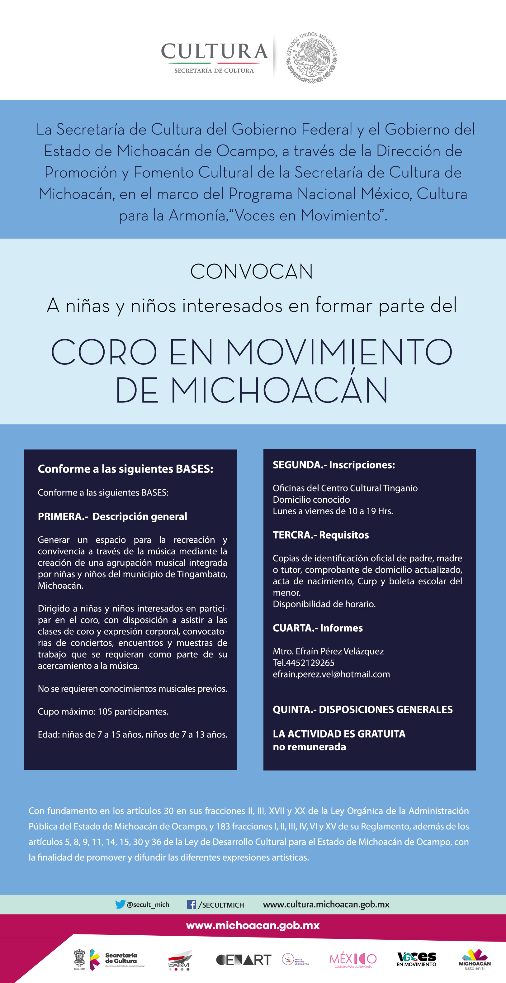 CONVOCATORIAS CARTA