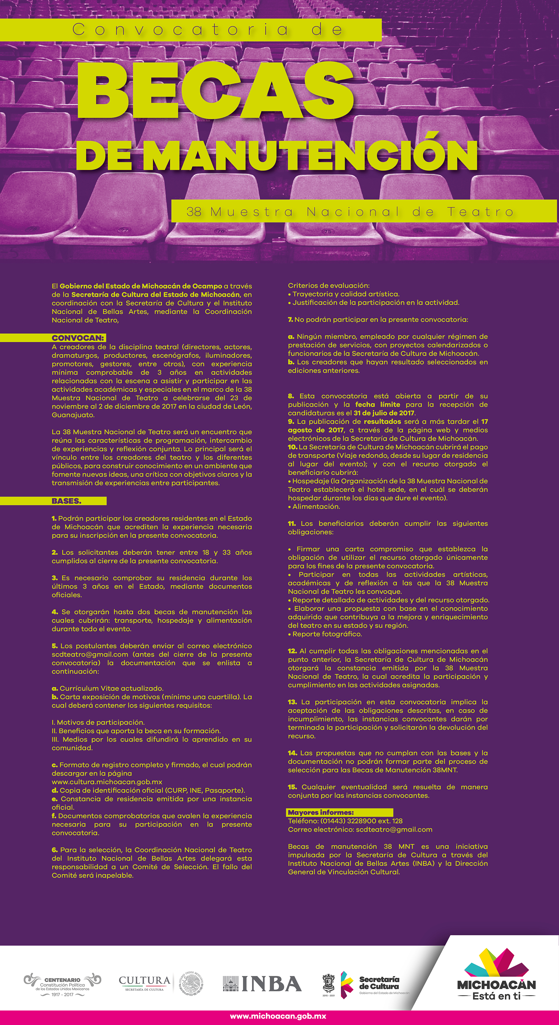 MUESTRA NACIONAL DE TEATRO