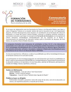 Michoacan - Convocatoria FdF CENART (1)