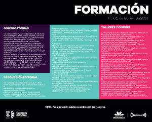 C FORMACIÓN del 17 al 23 de febrero-01
