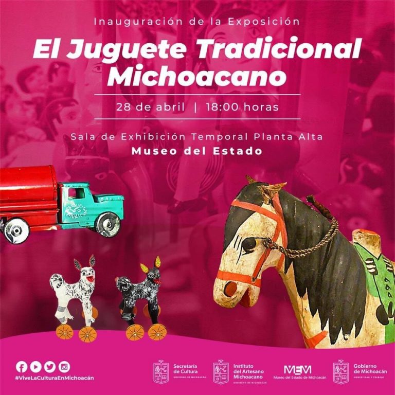 CULTURA Llega la exposición “El juguete tradicional michoacano” al