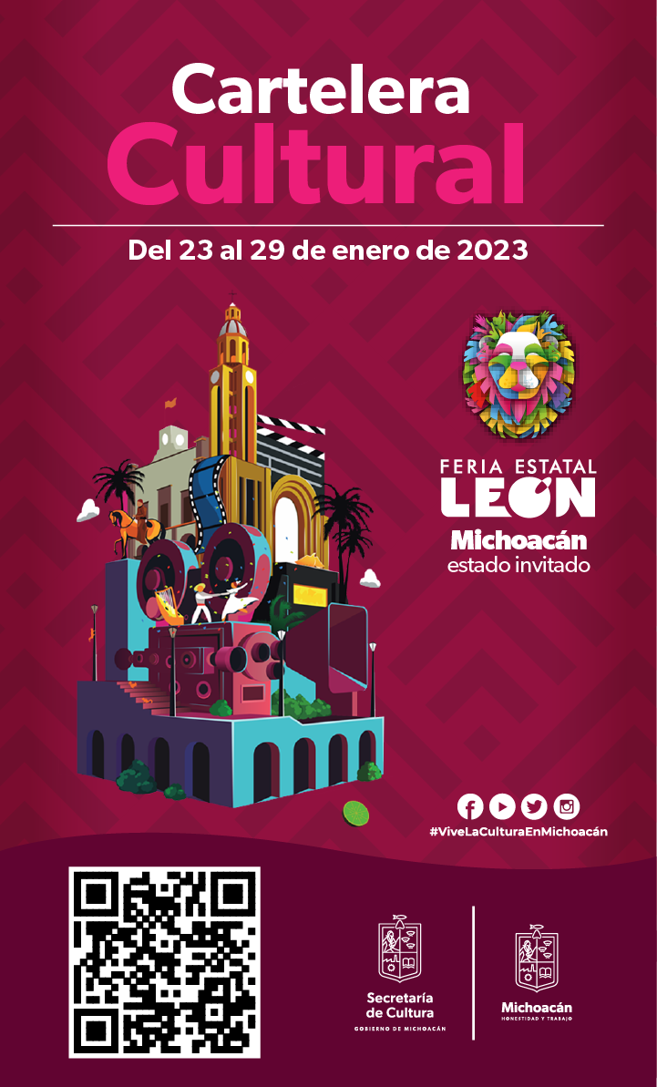 CULTURA | Cartelera Cultural Del 23 Al 29 De Enero De 2023